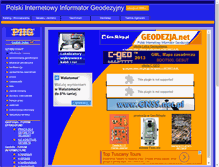 Tablet Screenshot of geodezja.net